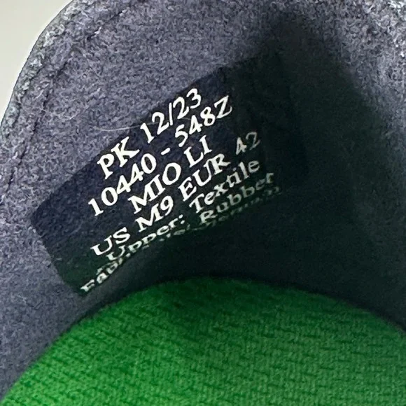 OluKai Mio Li Shoes Men's Size 9M Navy Blue Mesh Sneakers Athletic Lightweight - Picture 9 of 9